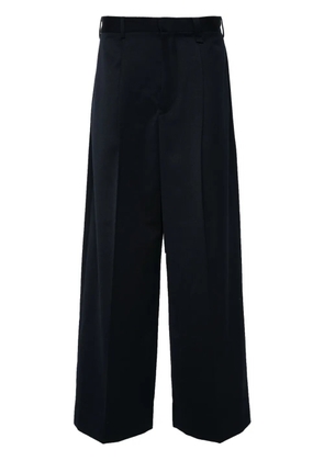 Simone Rocha pleated wide-leg trousers - Blue