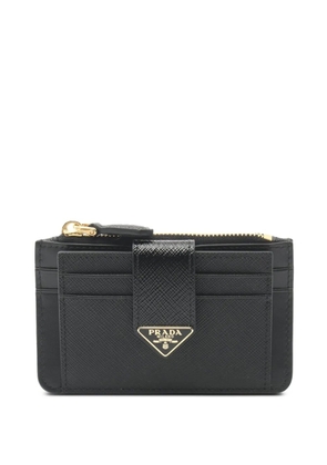 Prada Pre-Owned 2010-2025 Saffiano card holder - Black