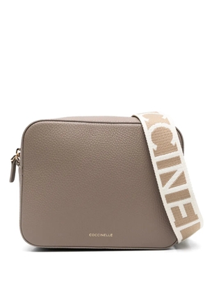 Coccinelle medium Tebe cross body bag - Grey