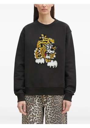 Kenzo sequin-embellished sweatshirt - Black