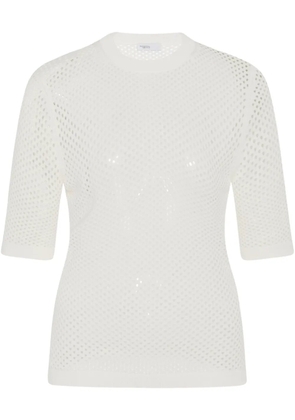 Rosetta Getty mesh top - White