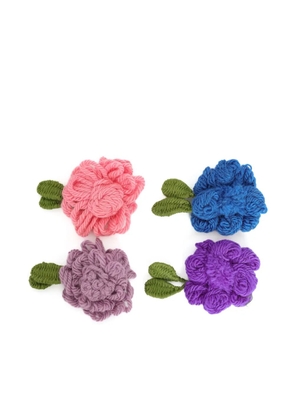 Amir Slama Bijoux floral-motif brooch - Pink