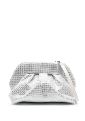 Themoirè Tia clutch bag - Silver