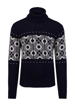 Paul & Shark intarsia-knit jumper - Blue