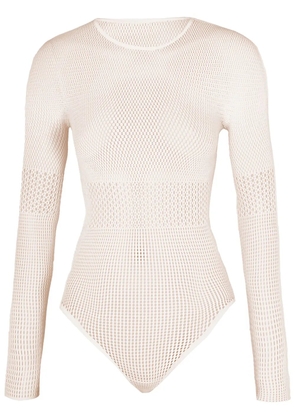 Wolford Mosaic Net bodysuit - Neutrals