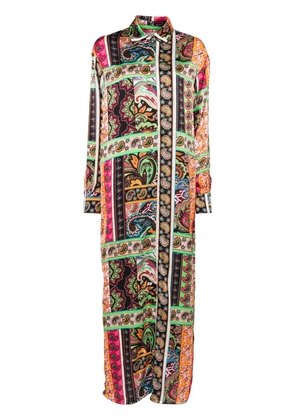 Bambah button down dress - Black