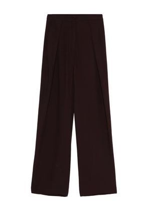 Raquel Diniz pleated wide-leg trousers - Red