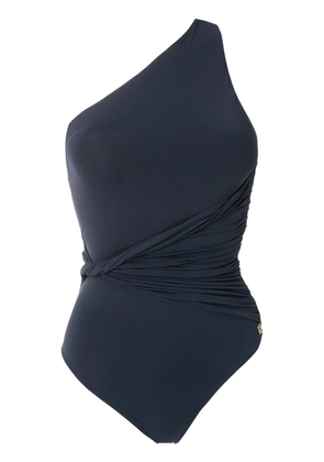 Brigitte Alessandra draped one-piece - Blue