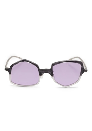 Factory900 Irregular-frame sunglass - Black