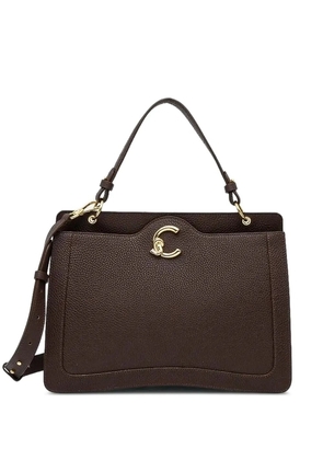 Coccinelle C-ME leather tote bag - Brown