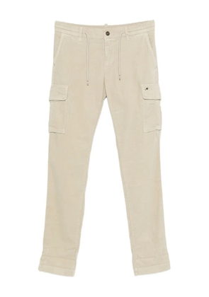 Mason's drawstring cargo-pocket trousers - Neutrals