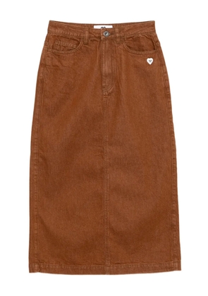 CHOCOOLATE denim skirt - Brown