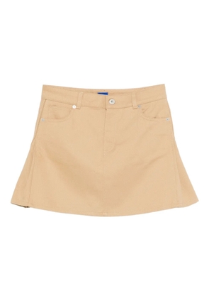 HUGO patch-pockets mini skirt - Neutrals
