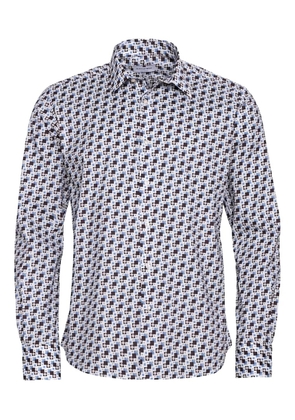 LOJA DAS MEIAS pointed-collar shirt - Blue