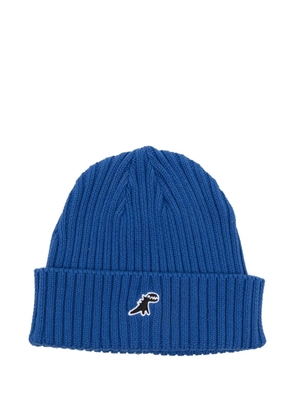 SPORT b. by agnès b. Dino-embroidered beanie - Blue