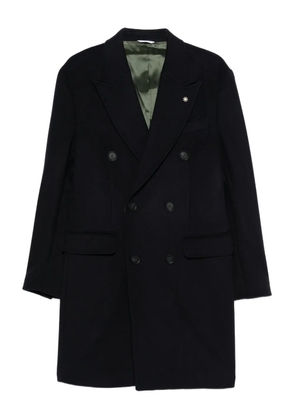 Manuel Ritz double-breasted coat - Black