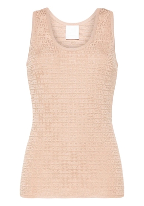Givenchy 4G-jacquard sleeveless top - Neutrals
