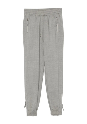 Ermanno Scervino mélange-effect trousers - Grey
