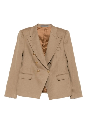 Tagliatore double-breasted blazer - Brown
