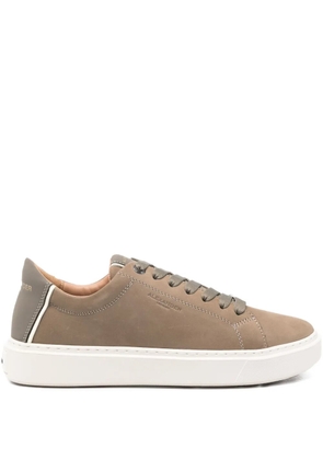 Alexander Smith lace-up leather sneakers - Green