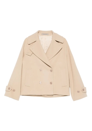 Tagliatore long-sleeve double-breasted jacket - Neutrals