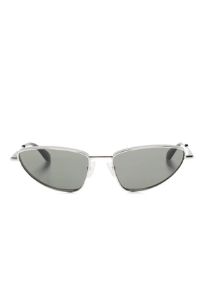 Alexander McQueen Eyewear cat-eye sunglasses - Silver