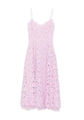 Simkhai floral-lace midi dress - Pink