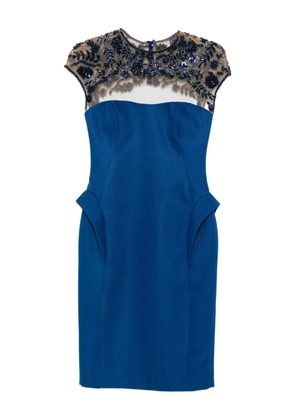 Gemy Maalouf sequin-embellished minidress - Blue