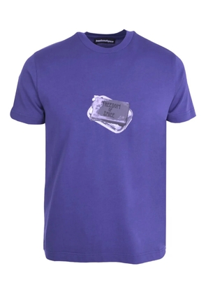 FREEDOM OF SPACE cotton T-shirt - Purple
