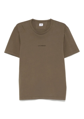 C.P. Company logo-detail cotton T-shirt - Green