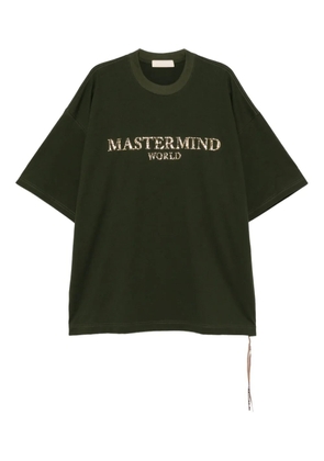 Mastermind World logo-print T-shirt - Green