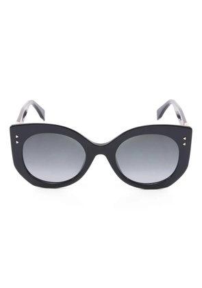 Fendi Pre-Owned 2000s Peekaboo cat-eye sunglasses - Black