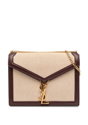 Saint Laurent Pre-Owned 2019 Canvas Monogram Cassandra crossbody bag - Brown