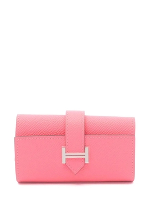 Hermès Pre-Owned H-buckle key case - Pink