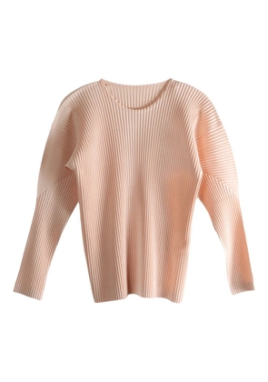 Homme Plissé Issey Miyake Color Pleats long-sleeve T-shirt - Neutrals