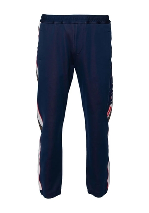 Fendi Pre-Owned monogram-pattern track pants - Blue