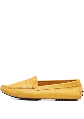 Tod's Vintage pre-owned Gommino loafers - Yellow