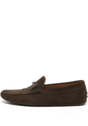 Tod's Vintage suede loafers - Brown