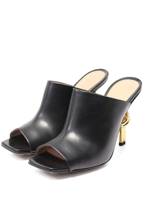 Bottega Veneta Pre-Owned 105mm knotted-heel sandals - Black