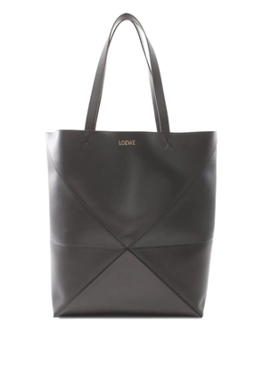 Loewe Pre-Owned 2020s Puzzle Fold leather tote bag - Grey