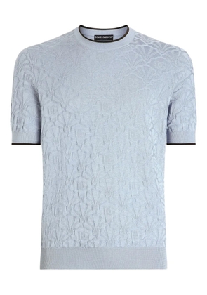 Dolce & Gabbana silk t-shirt - Blue