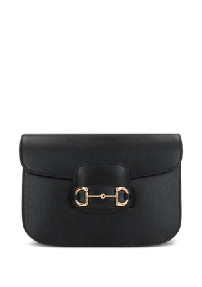 Gucci Horsebit 1955 flap shoulder bag - Black