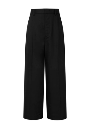TOMBOY pinstripe pleated trousers - Black