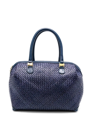 Ferragamo Pre-Owned 1990s leather tote bag - Blue