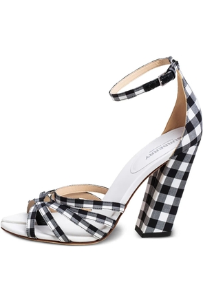 Burberry Pre-Owned 110mm Hove sandals - Black