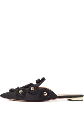 Aquazzura Sunflower mules - Black