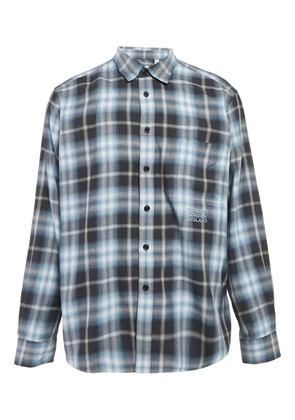 Burberry Pre-Owned 2024 check pocket shirt - Blue