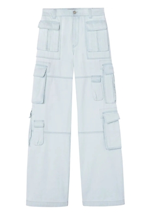 Versace wide-leg cargo jeans - Blue