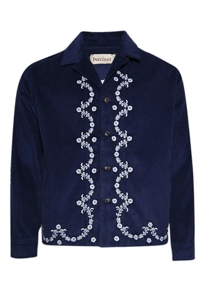 Baziszt Ponic corduroy shirt jacket - Blue