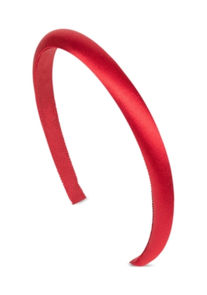 Jennifer Behr Tiana satin headband - Red
